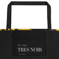 Le Tres Noir "La Mujer" Large Tote Bag