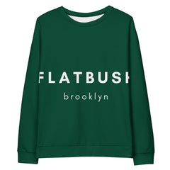 Le Tres Noir "Flatbush Verde: Sweatshirt