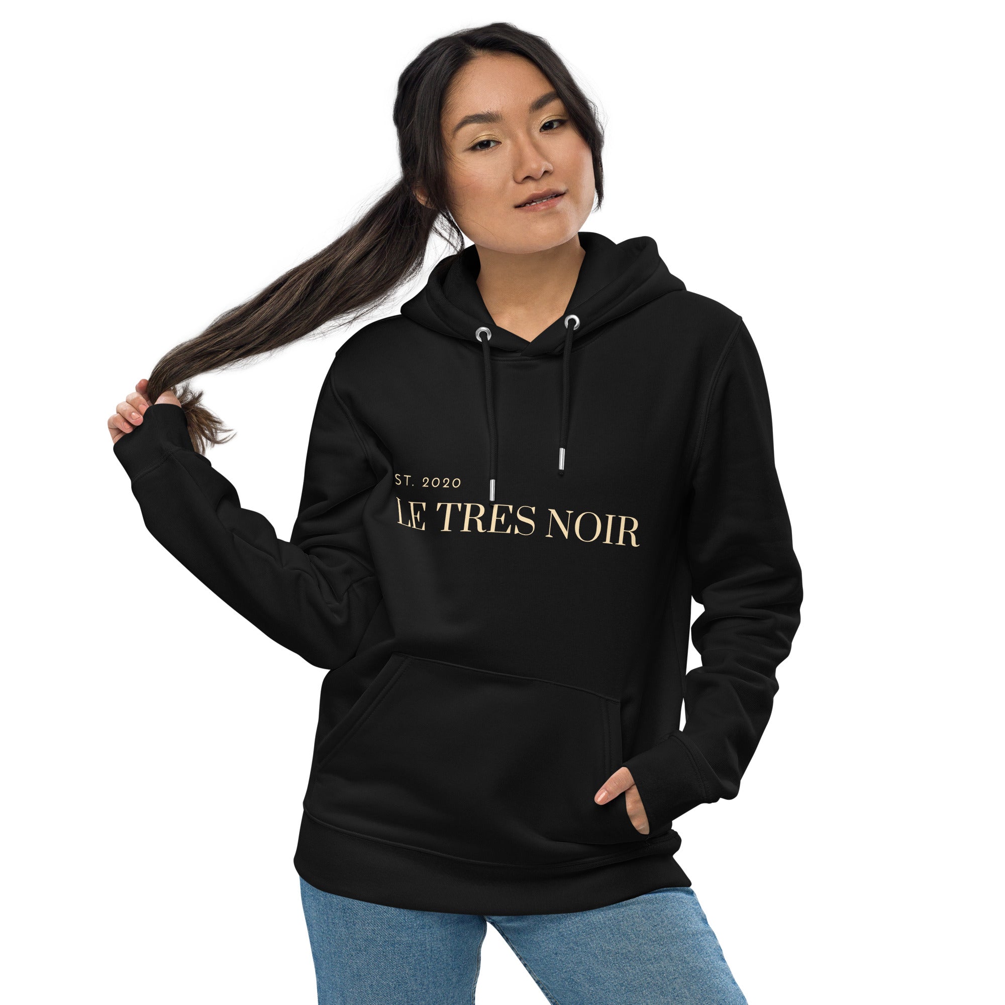 L Tres Noir Unisex essential eco hoodie