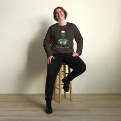 Le Tre Noir "First Contact" Unisex organic sweatshirt
