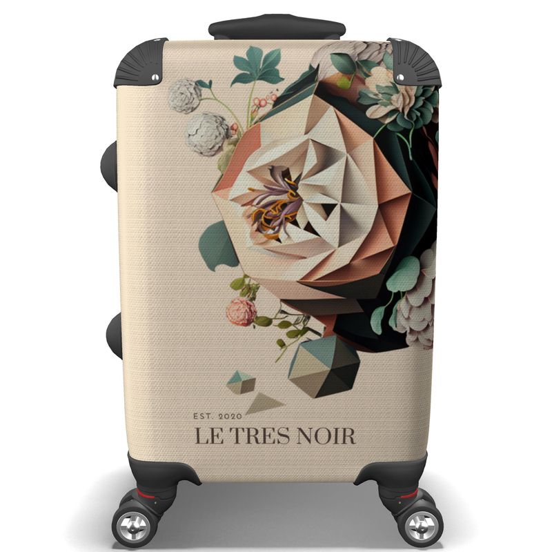 Le Tres Noir "Flora" Carry On Luggage