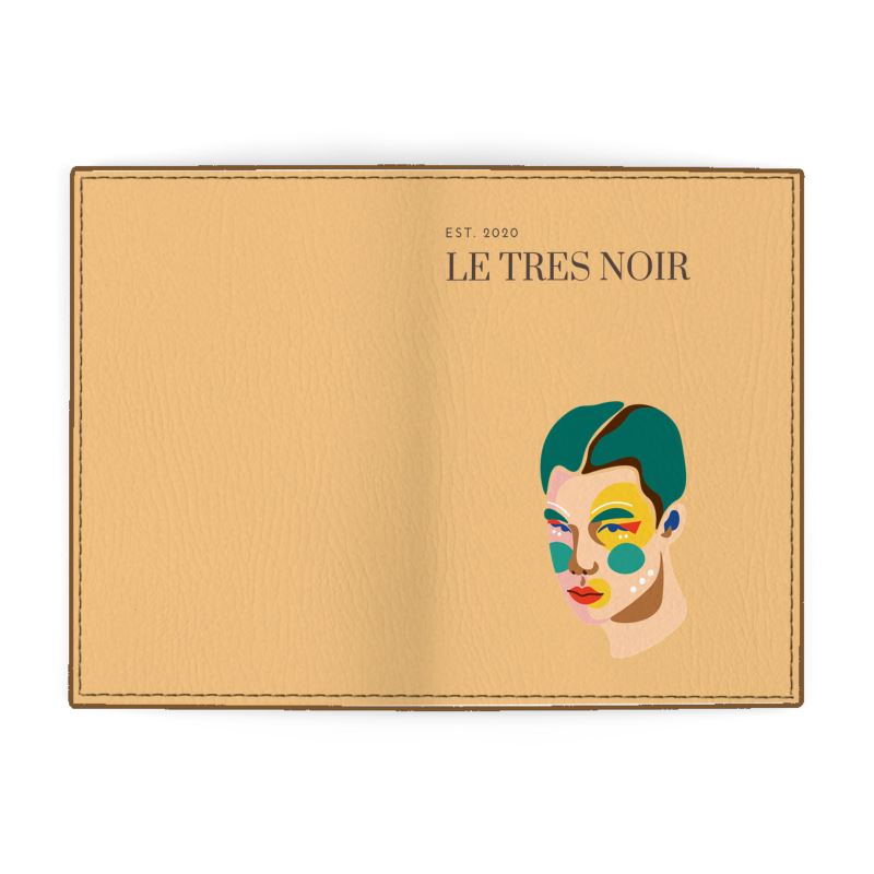 Le Tres Noir Cara Passport Cover