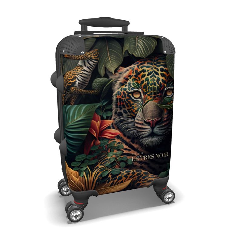 Le Tres Noir Jungle Carry On Luggage