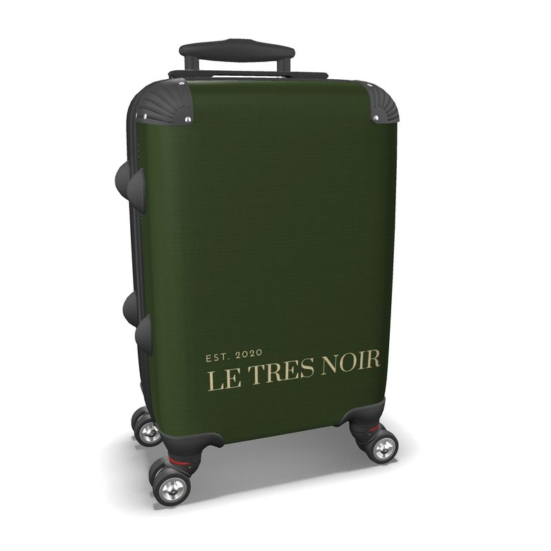 Le Tres Noir Verde Travel Carry On